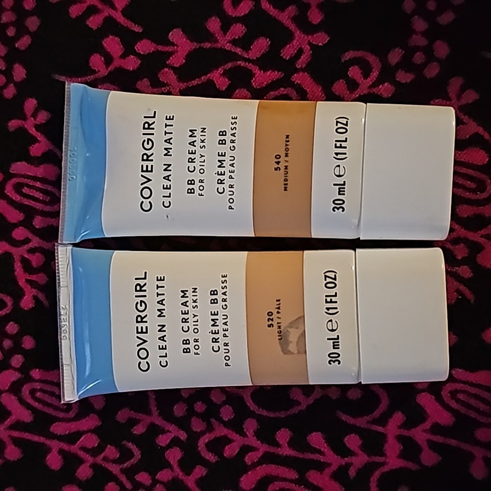 Lot of 2 Cover Girl Clean matte BB Cream